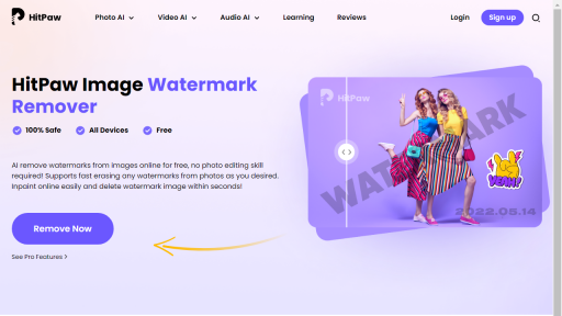 Hitpaw watermark remover - AI Technology Solution