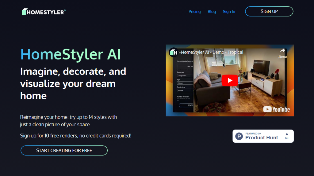 HomestylerAI - AI Technology Solution