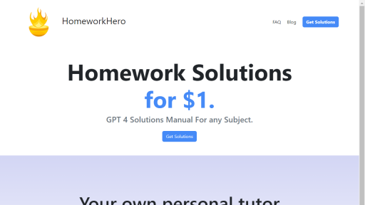 Homework Hero - AI Technology Solution
