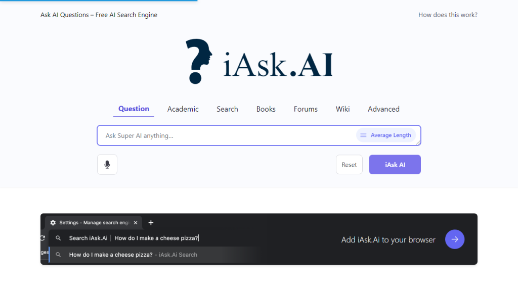 IAsk - AI Technology Solution