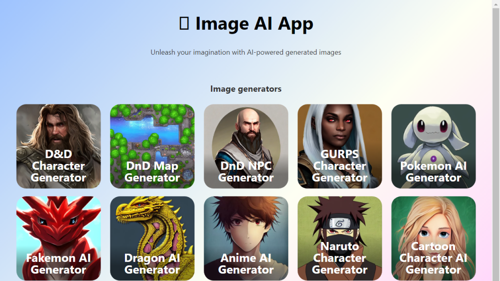 Image AI App - AI Technology Solution