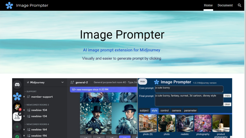 Image Prompter - AI Technology Solution