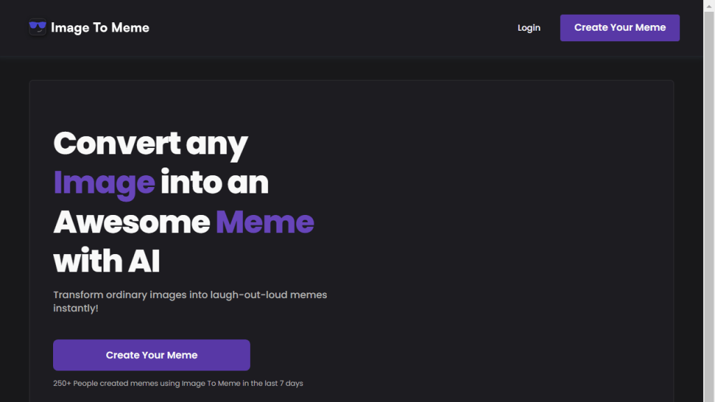 Imagetomeme - AI Technology Solution