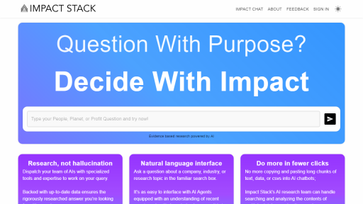 Impact Stack - AI Technology Solution
