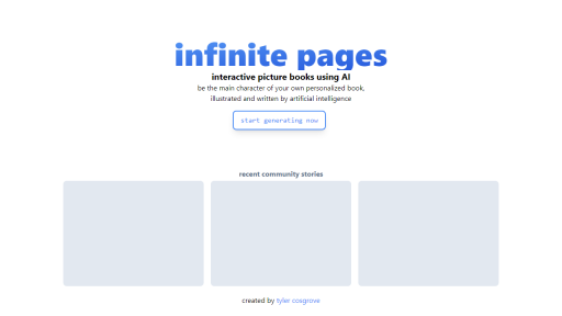 Infinite Pages - AI Technology Solution