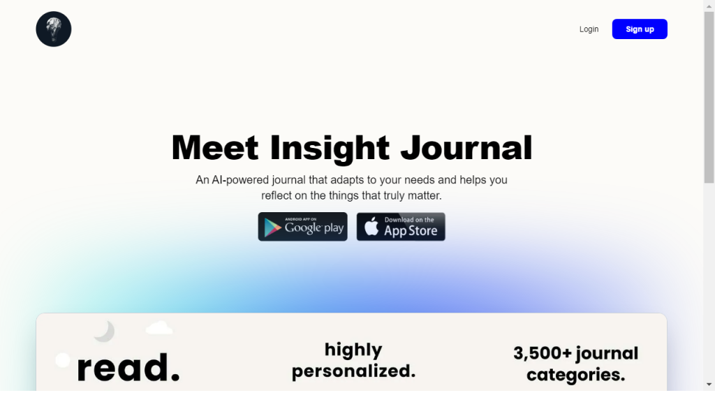 Insight Journal - AI Technology Solution