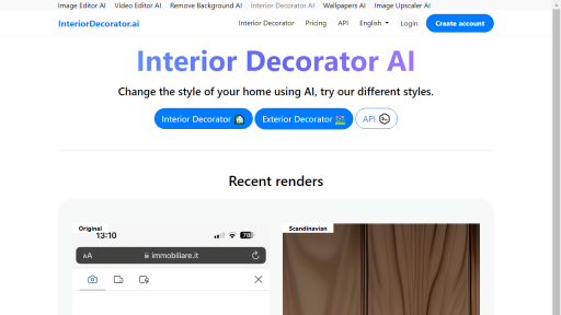 Interior Decorator AI - AI Technology Solution