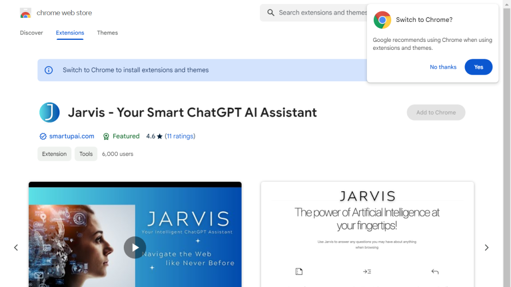 Jarvis AI Assistant - AI Technology Solution