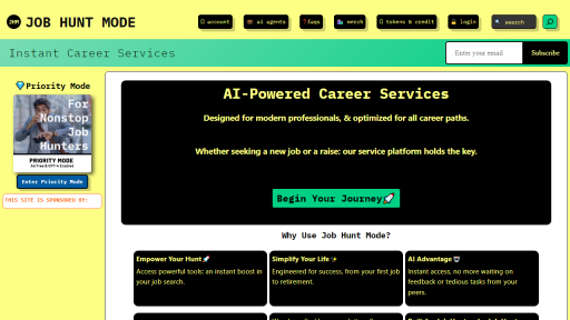 Job Hunt Mode - AI Technology Solution