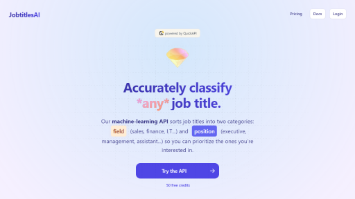 JobtitlesAI - AI Technology Solution