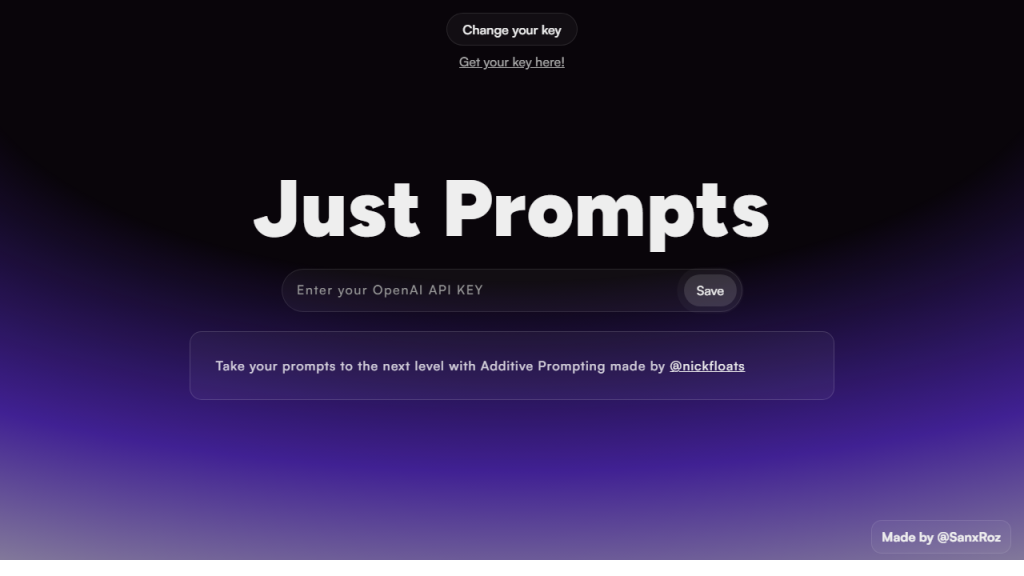 Just Prompts - AI Technology Solution