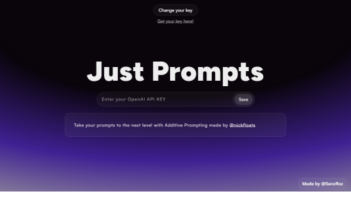 Just Prompts - AI Technology Solution