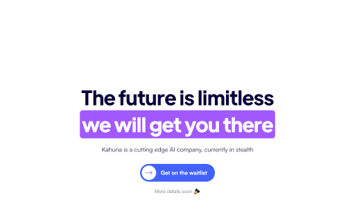 Kahuna - AI Technology Solution