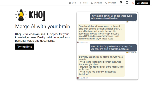 Khoj - AI Technology Solution
