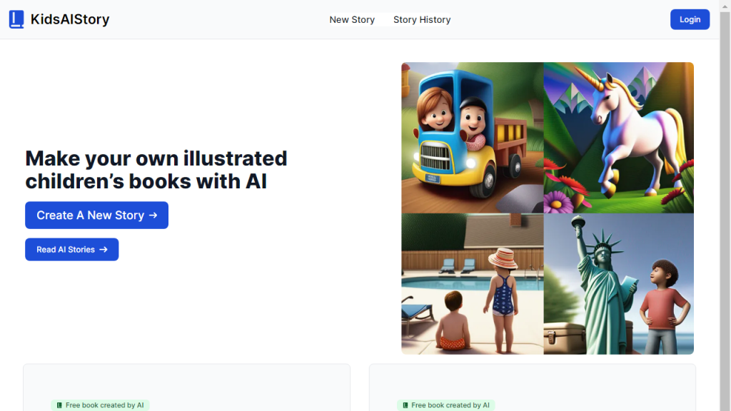 KidsAIStory - AI Technology Solution