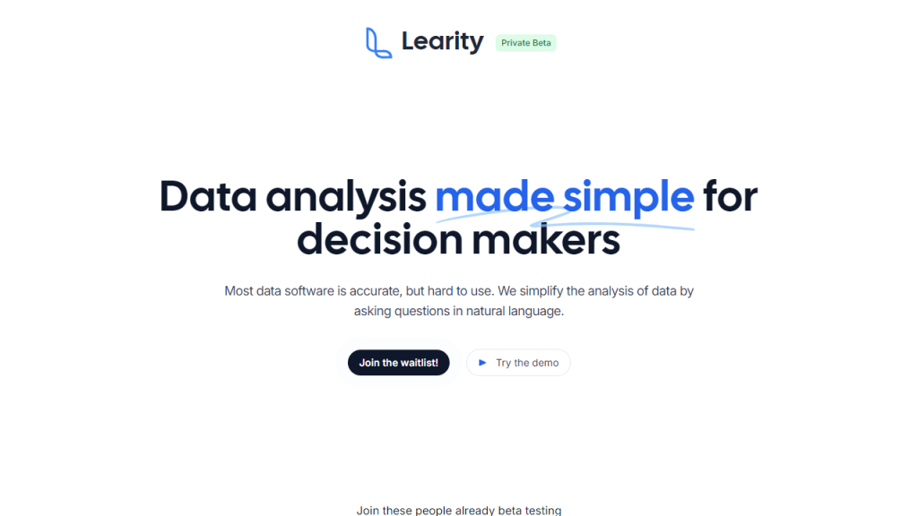 Learity - AI Technology Solution