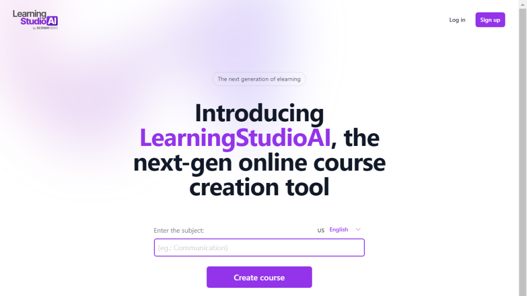 LearningStudioAI - AI Technology Solution