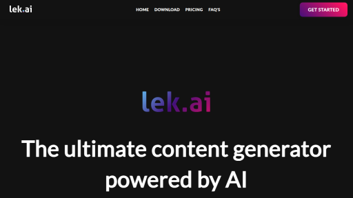 Lek - AI Technology Solution