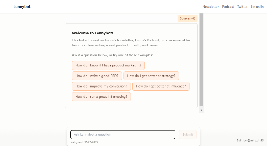 Lennybot - AI Technology Solution