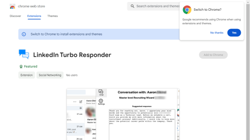 LinkedIn Turbo Responder - AI Technology Solution