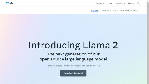 Llama2 by Meta - AI Technology Solution