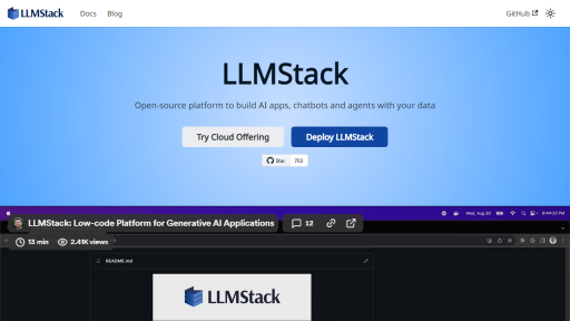 LLMStack - AI Technology Solution