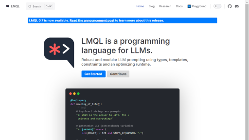 Lmql - AI Technology Solution