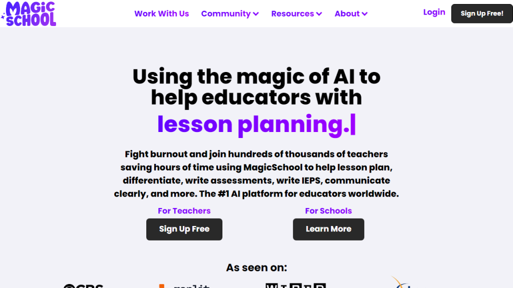 MagicSchool - AI Technology Solution