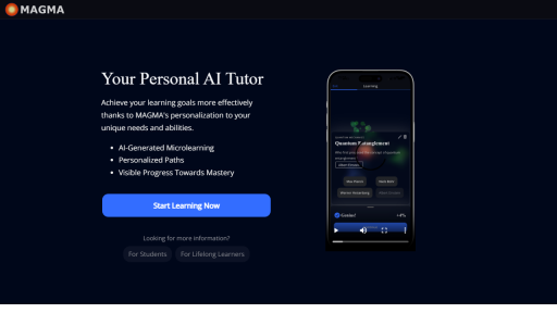 MAGMA Tutor - AI Technology Solution