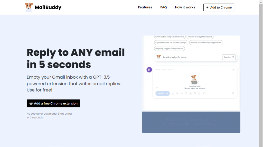 MailBuddy - AI Technology Solution