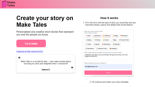 Make Tales - AI Technology Solution