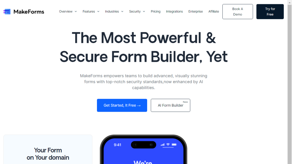 Makeforms - AI Technology Solution