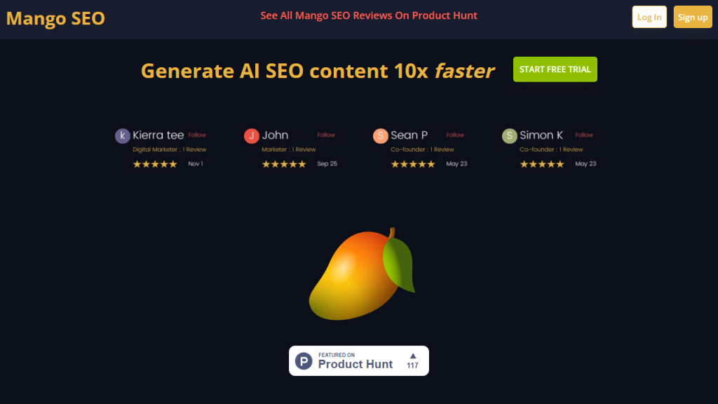 MangoSEO - AI Technology Solution