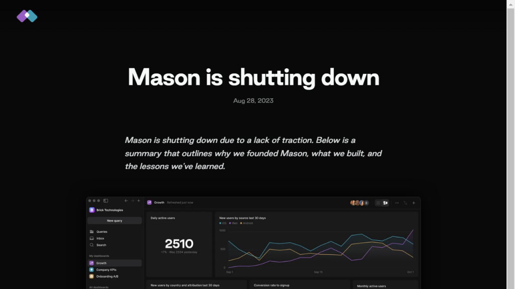 Mason - AI Technology Solution