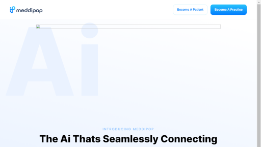 MeddiPop - AI Technology Solution