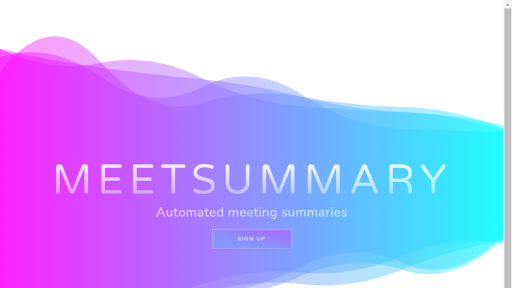 Meetsummary - AI Technology Solution