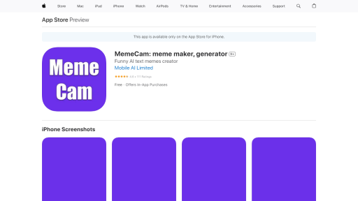 MemeCam - AI Technology Solution