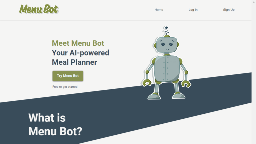 Menubot - AI Technology Solution
