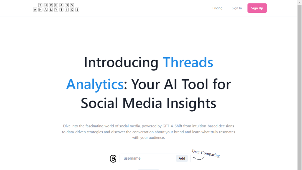 Meta Threads Analytics - AI Technology Solution