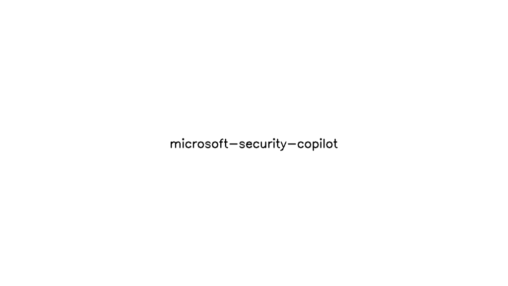 Microsoft Security Copilot - AI Technology Solution