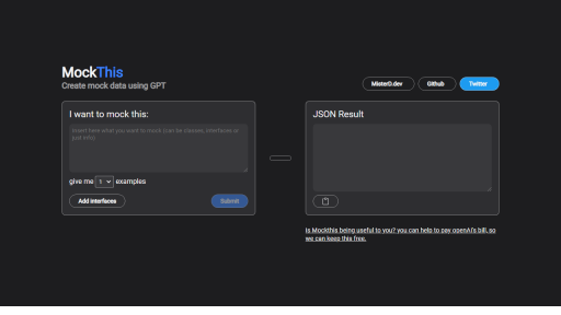 MockThis - AI Technology Solution