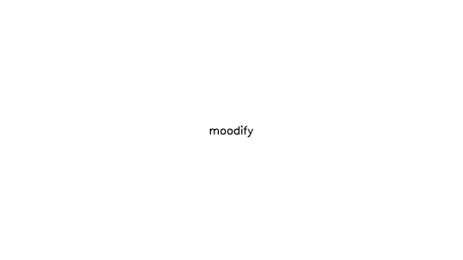 Moodify - AI Technology Solution