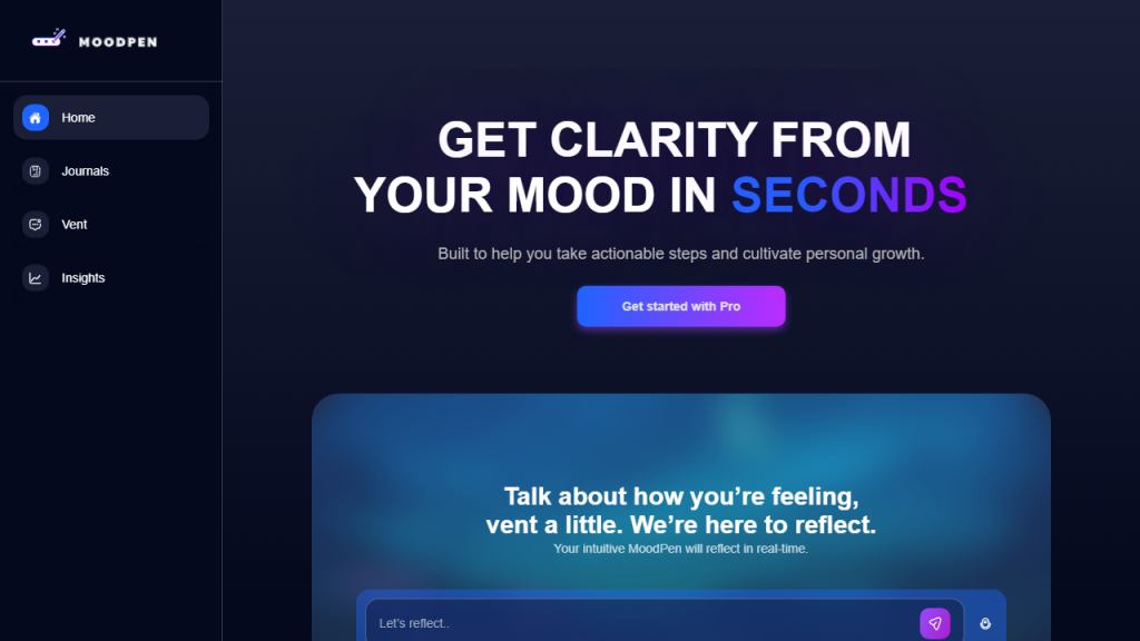 MoodPen - AI Technology Solution