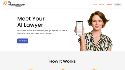 My Pocket Lawyer - AI Technology Solution