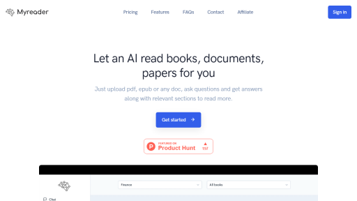 My reader - AI Technology Solution