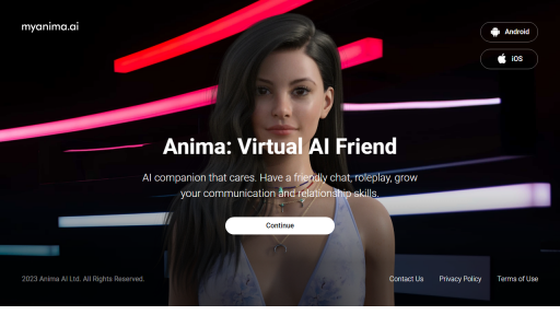 MyAnima AI Companion - AI Technology Solution