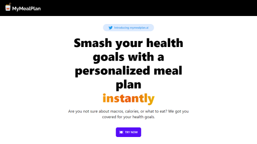 Mymealplan - AI Technology Solution