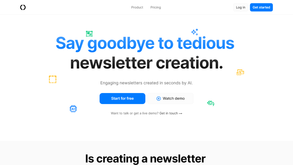 Newsletter Pilot - AI Technology Solution