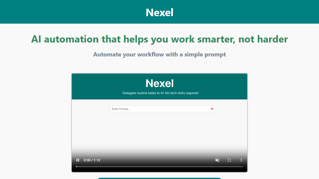 Nexel - AI Technology Solution