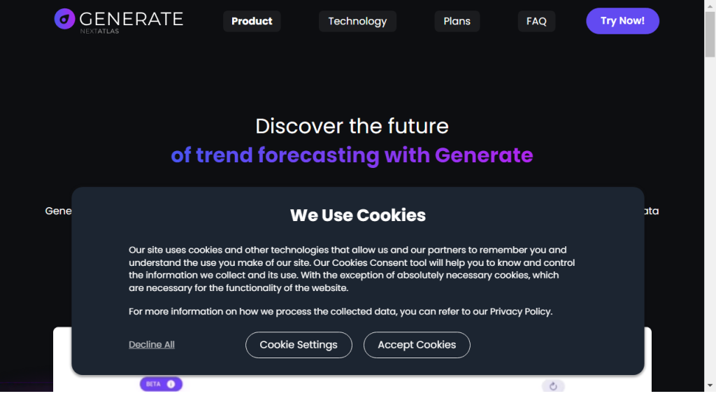 Nextatlas Generate - AI Technology Solution